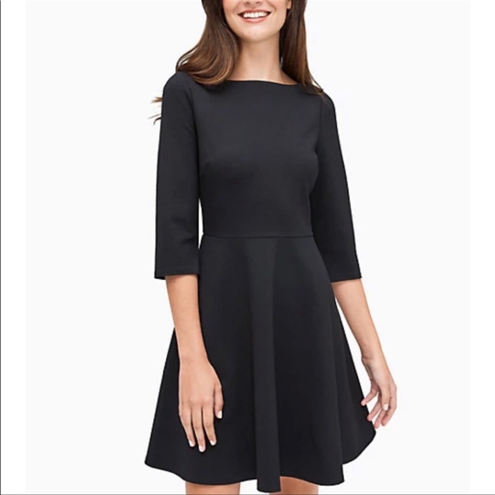 Kate Spade Black Boat Neck Dress (NWOT)